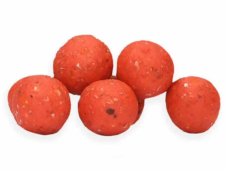 Strawberry Boilies 20 Mm 5 Kg. XL Baits 1 Strawberry Boilies 20 Mm 5 Kg. XL Baits