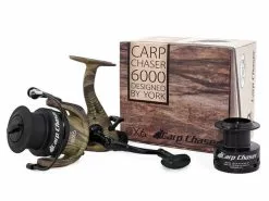 YORK Karper Vrijloopmolen Carp Chaser Camo 5000 -XL Baits Winkel 1790042055