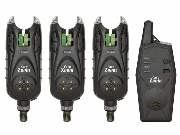 Carpzoom Draadloze Beetmelder Set Express 3+1 1 Carpzoom Draadloze Beetmelder Set Express 3+1