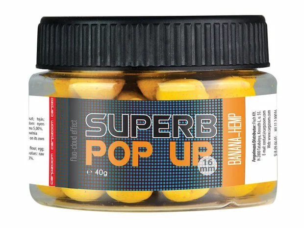 Carpzoom Pop Ups Superb 16 Mm (40 Gr) 1 Carpzoom Pop Ups Superb 16 Mm (40 Gr)