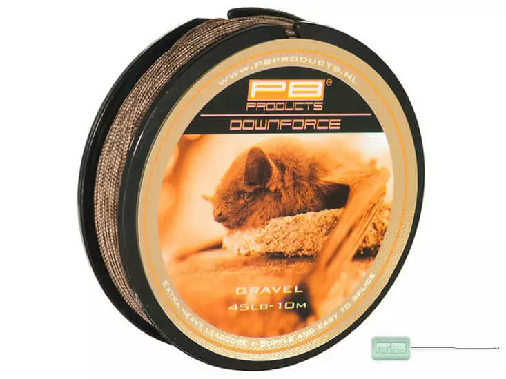 Downforce Leadcore Leader 10 M. + Splicing Needle (PB Products) 1 Downforce Leadcore Leader 10 M. + Splicing Needle (PB Products)