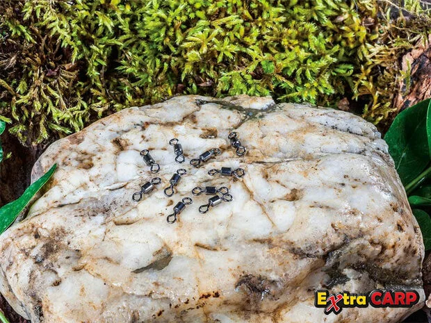 Extra Carp Rolling Swivels 10 St. 2 Extra Carp Rolling Swivels 10 St. - Afbeelding 2