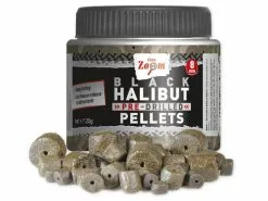 Carpzoom Black Halibut Pellets Voorgeboord (120 Gr)