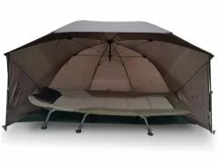 Karper Brolly Oval Umbrella Shelter + Grondzeil (NGT) -XL Baits Winkel 1962343380