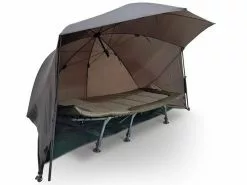 Karper Brolly Oval Umbrella Shelter + Grondzeil (NGT) -XL Baits Winkel 1962343383