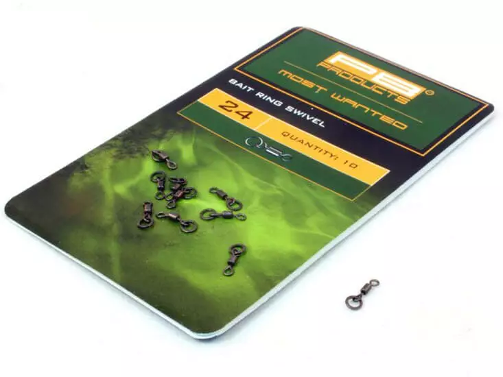 Bait Ring Swivel 10 St. (PB Products) 1 Bait Ring Swivel 10 St. (PB Products)
